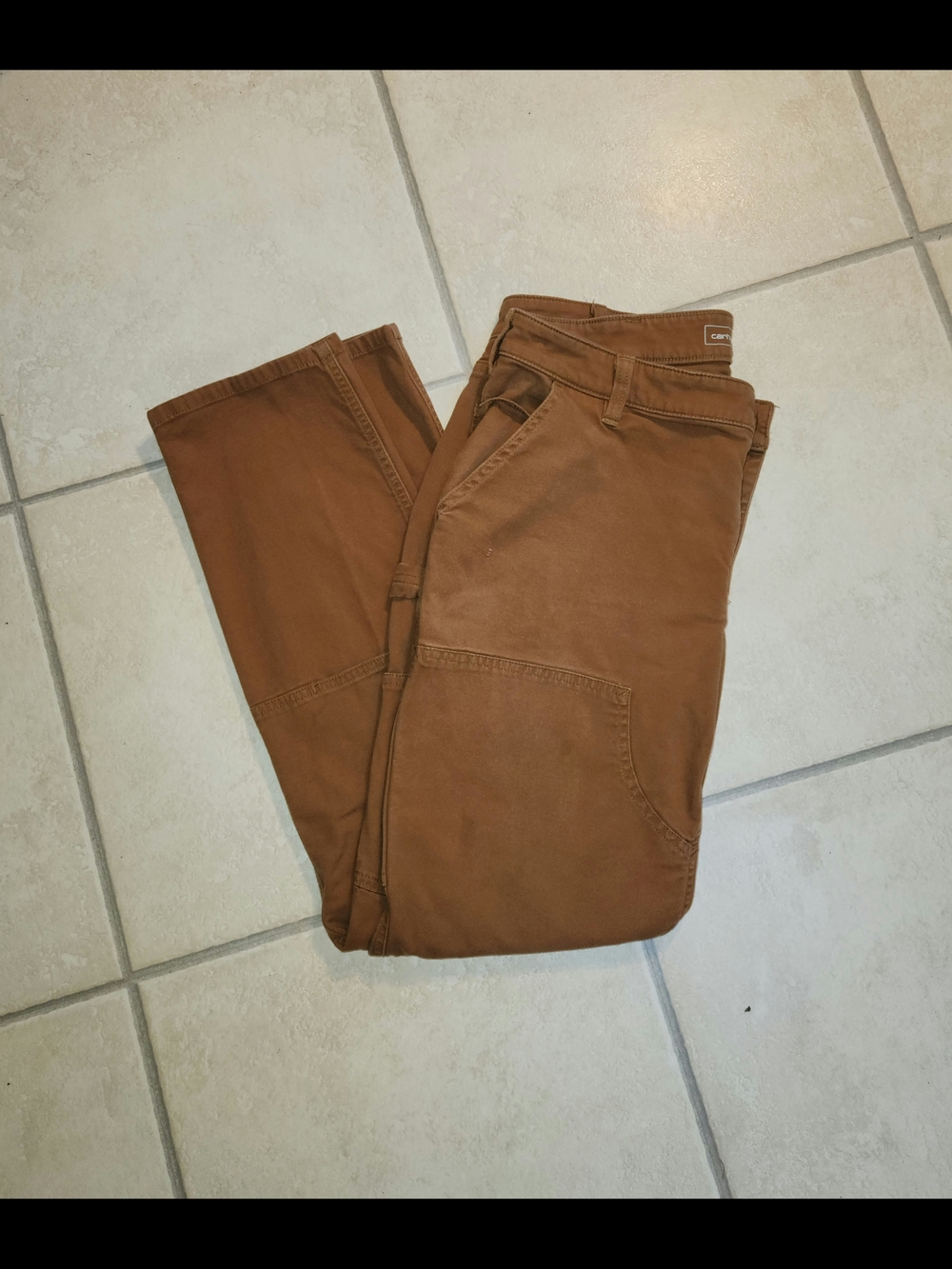 Carhartt Womens The Vintage Double-Front Pants